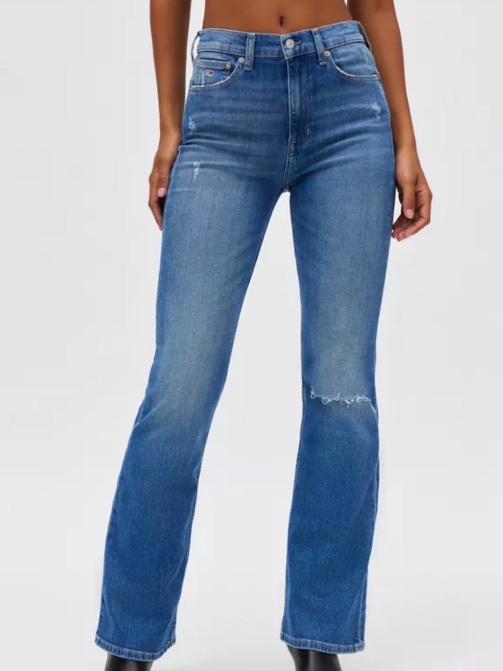 Tommy Hilfiger Sylvia High Flare Jeans - Blue